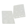 Thermoformed Transparent Chocolate Custom Plastic Insert Tray